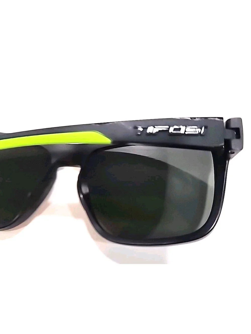 Tifosi Optics Swick Black Gray Square Sunglasses BG